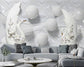 Luxury White Swan Wallpaper