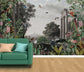 Peacock and birds vintage wallpaper - view 5