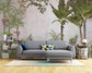 Palm and banana tree botanical wallpaper - view 4
