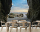 Sea and marble rock view wallpaper - view 3