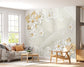 Jewelry look flower and lace wallpaper - view 4