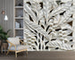 Stone art banana tree 3D wallpaper - view 6