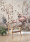Tropical leaves and flamingo wallpaper - view 3