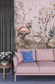 Flamingo chinoiserie tropical wallpaper - view 6