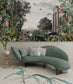 Peacock and birds vintage wallpaper - view 6