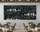 3D alphabets pattern wallpaper - view 4