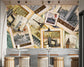Retro newspaper restaurant wallpaper - view 5