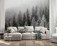Misty mountain forest 3D wallpaper - view 7
