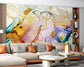 Marble Art Painting Wallpaper | Customized Wallpaper
