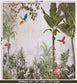Palm and banana tree botanical wallpaper - view 10