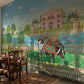 Hallway - Rajsi Baagh Sawari – Indian Royal Elephant Wall Mural Wallpaper, Custom Size