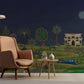 Chandni Bagh night garden Indian wallpaper - view 2