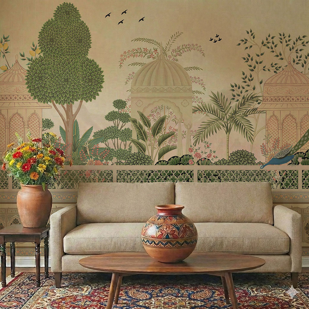 Vintage Vedika Classic Indian Wall Mural