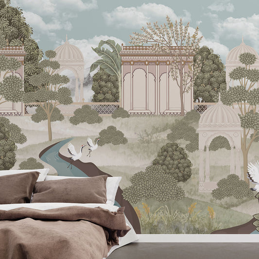 Rajsi Udyan Indian Wallmural