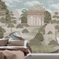 Bedroom - Rajsi Udyan – Indian Royal Garden Wall Mural Wallpaper, Custom Size