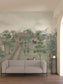 Hallway - Raj Mahal Serenity – Indian Palace Wall Mural Wallpaper, Custom Size