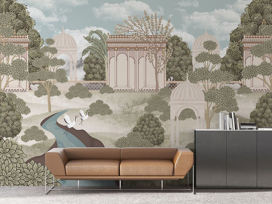 Rajsi Udyan Indian Wallmural