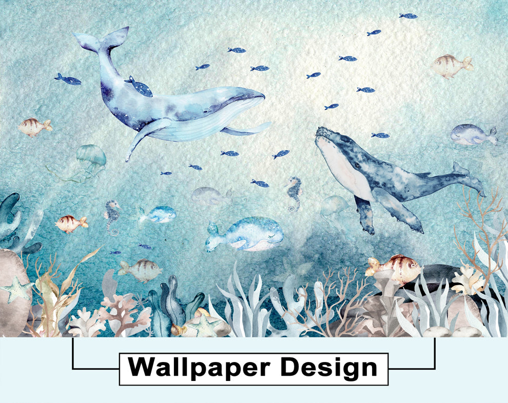 Underwater life wallpaper, Fishes and marine life wallpaper