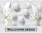 Luxury White Swan Wallpaper