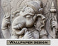 3D Lord Ganesha wall mural wallpaper - view 6
