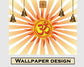 Om wallpaper for pooja room wall - view 5