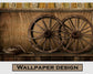 Wagon wheel cafe wallpaper - view 6