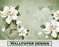 Magnolia flowers botanical wallpaper - view 5