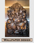 3D Lord Ganesha mural wallpaper - view 6
