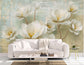 3D magnolia flowers wallpaper - view 4