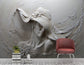 3D woman with hat wallpaper - view 2