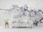 3D tree branch wall mural - view 2