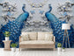 Peacock 3D wall art wallpaper - view 2