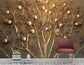 3D luxury wall art mural wallpaper - view 2