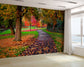 Summer Season Forest Road 3D Wallpaper
