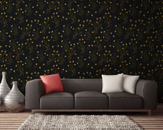 Luxury Floral & Botanical Multicolor Wallpaper