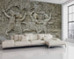 3D Kids Playing Wall Mural Wallpaper
