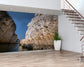 Living Room - New Bhedaghat Big Marbles Wallpaper