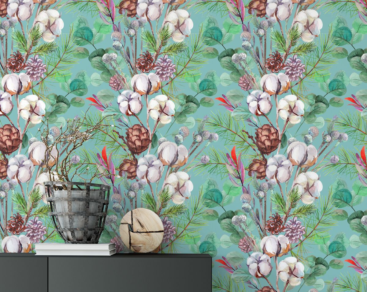 Watercolor Arts Flowers Wallpaper