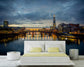 City view evening skyline wallpaper - view 2