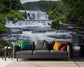 Living Room - Marvelous Waterfall 3D Wallpaper