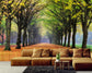 Nature forest 3D landscape wallpaper for wall - view 2