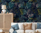 Tropical Multicolor Leaves Botanical Wallpaper