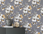 Golden White Humming Bird Wallpaper Rolls