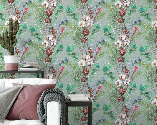 Watercolor Painting Flowers Wallpaper