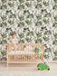 Beautiful leaves pattern wallpaper