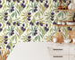 Hand Drawn Olive Tree Branches Botanical Wallpaper