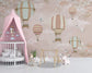 Kids Pink Balloon 3D Wallpaper