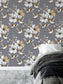 Golden White Humming Bird Wallpaper Rolls