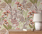 Tropical Plants and Flower Wallpaper