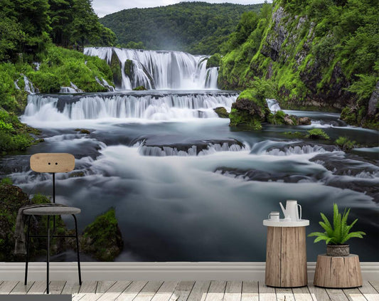 Marvelous Waterfall 3D Wallpaper